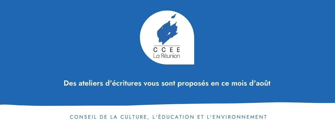 Des ateliers d’écritures vous sont proposés en ce mois d’août 2018