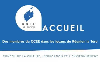 Accueil des membres du CCEE dans les locaux de Réunion la 1ère