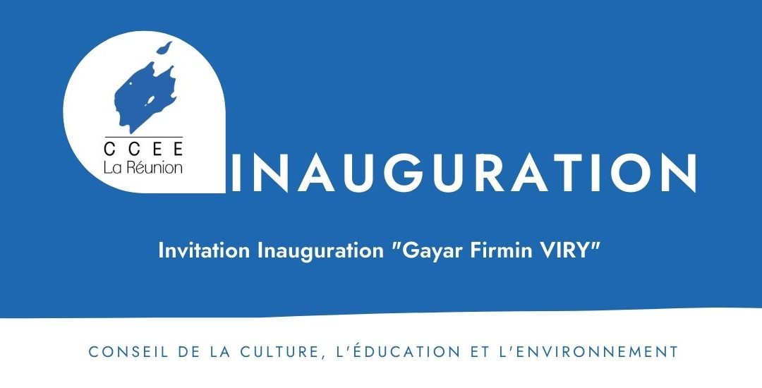 2018 – Invitation Inauguration « Gayar Firmin VIRY »