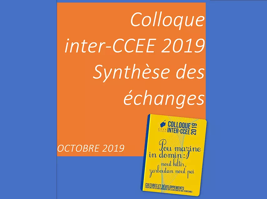 Synthèse du colloque inter-CCEE 2019