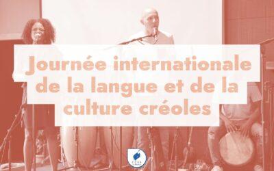 28 octobre – Journée internationale de la langue et de la culture créoles 2022
