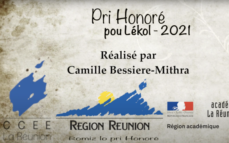 Remiz lo pri Honoré – LanKRéol pou lékol 2021