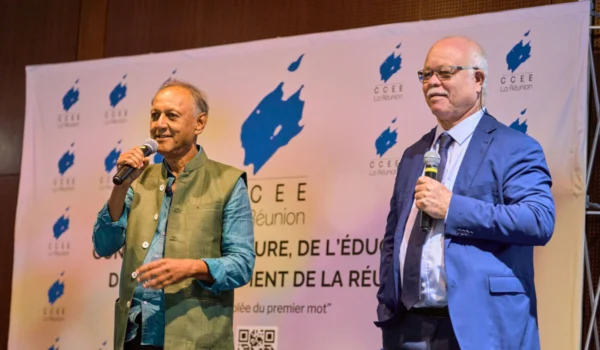 David André et Roger Ramchetty pour le discours final pour kermazinaz nout zanset