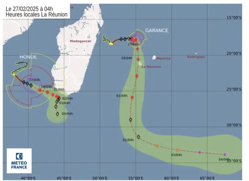 Cyclone Garance : Solidarité à La Réunion