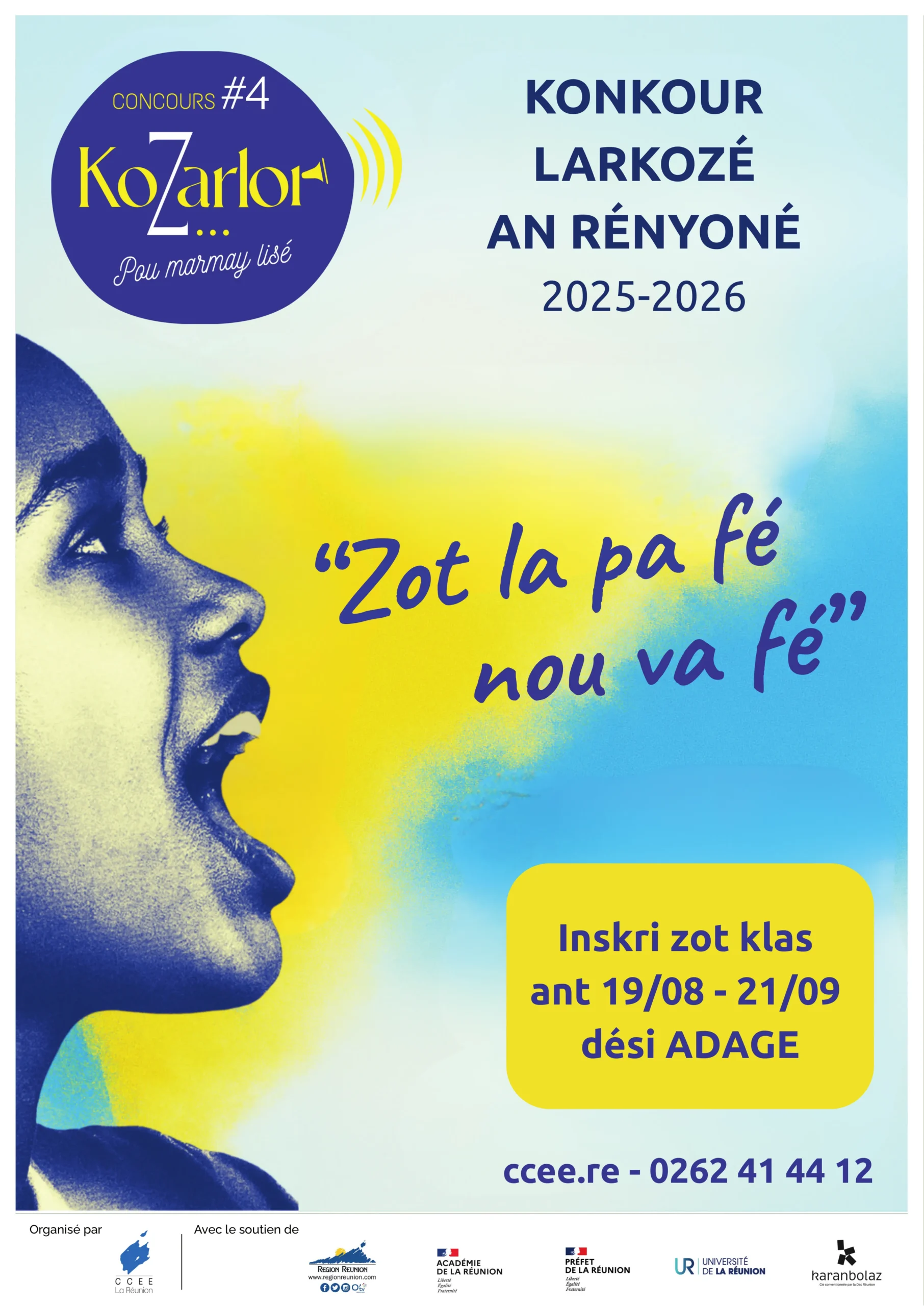 Modèle de l’affiche officielle du concours KoZarlor
