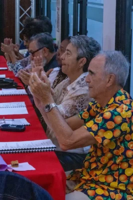 Jury applaudissant lors du Pri Honoré LanKRéol 2025.
